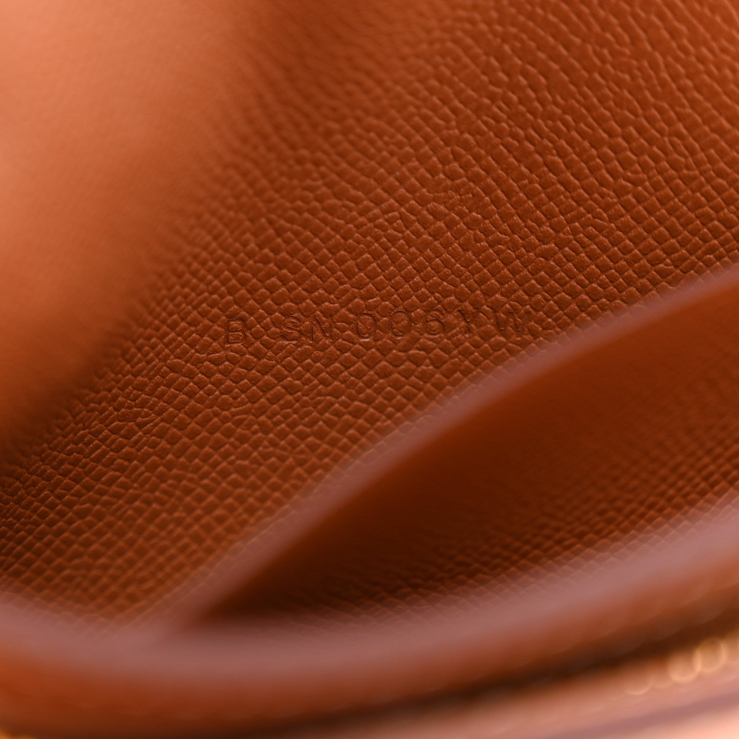 Hermes Madame Calfskin Kelly Slim Wallet Gold 7 of 9