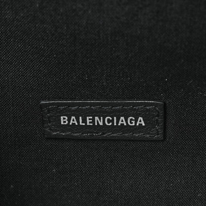 Balenciaga Smooth Calfskin Logo Large Everyday Beltpack Dark Grey White 5 of 9