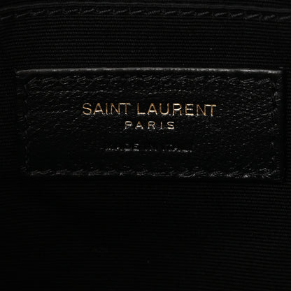 Saint Laurent Calfskin Matelasse Monogram Lou Camera Bag Dusty Grey 6 of 10