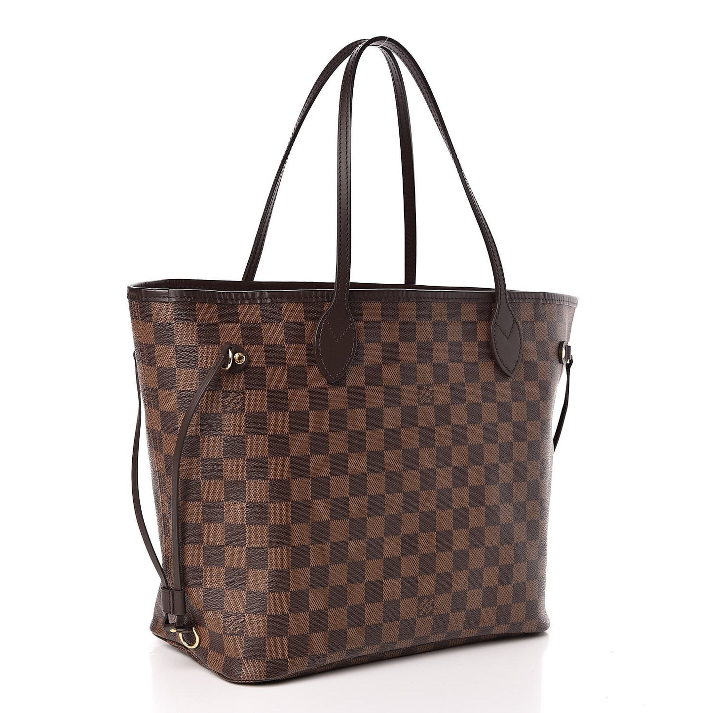 Damier Ebene Neo Neverfull MM Rose Ballerine