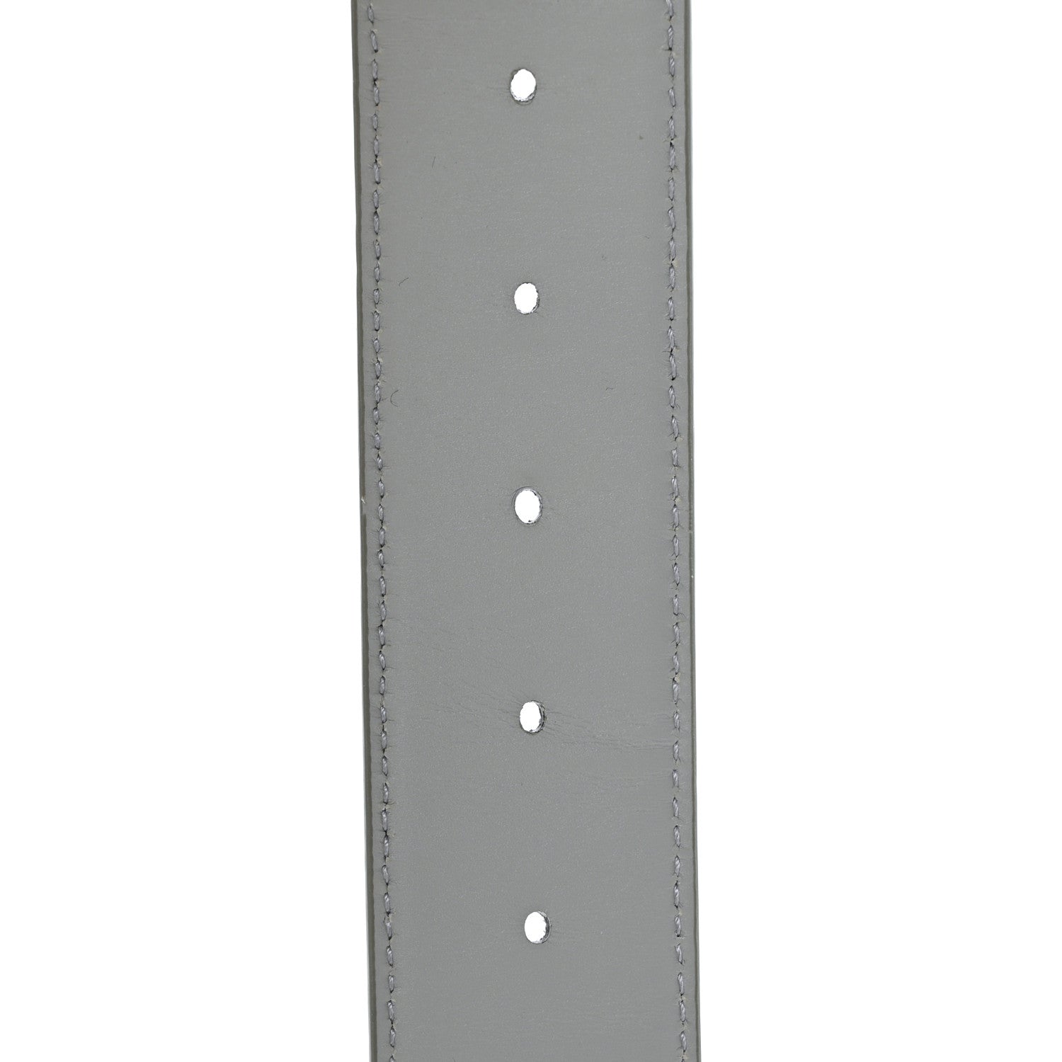 Christian Dior Diamond Canvas Belt 95 Grey 4 of 5