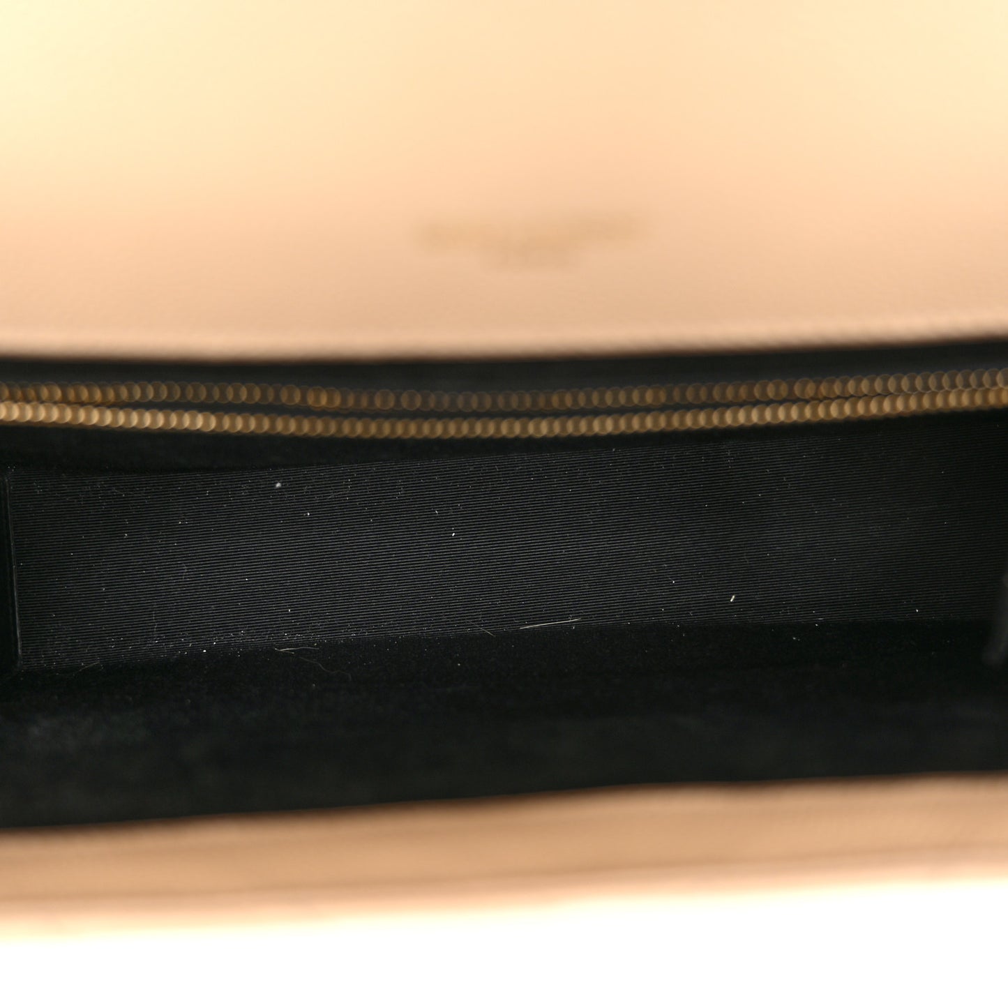 Grain De Poudre Matelasse Chevron Large Monogram Satchel Nude Powder