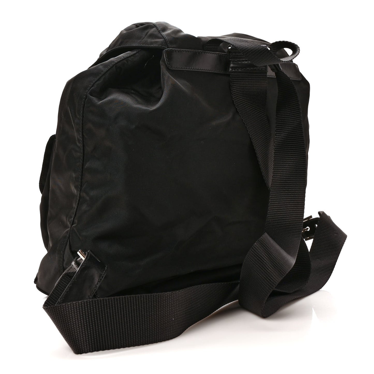 Nylon Vela Large Backpack Black