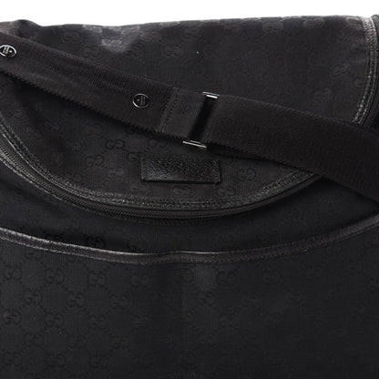 Gucci Monogram Large Diaper Bag Black 10 of 10