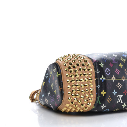 Louis Vuitton Monogram Multicolor Chrissie Black 6 of 14