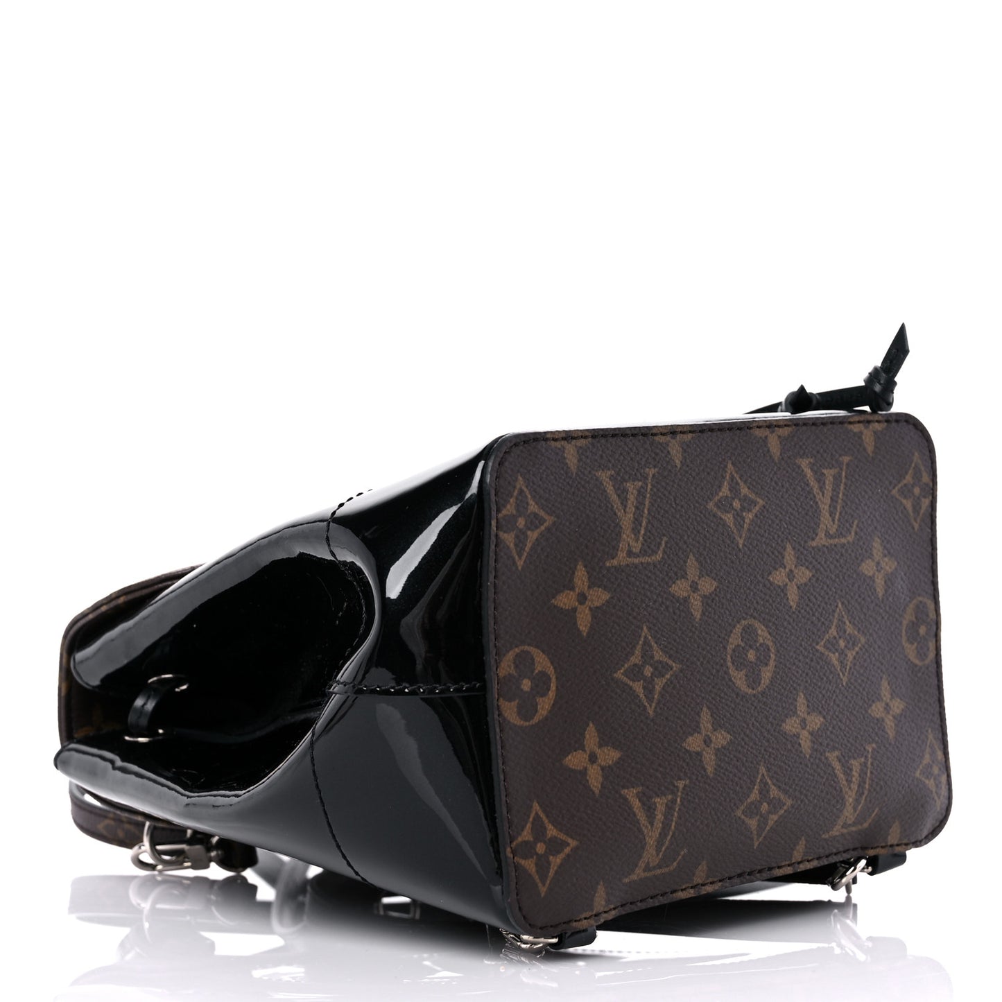 Patent Monogram Hot Springs Backpack Black