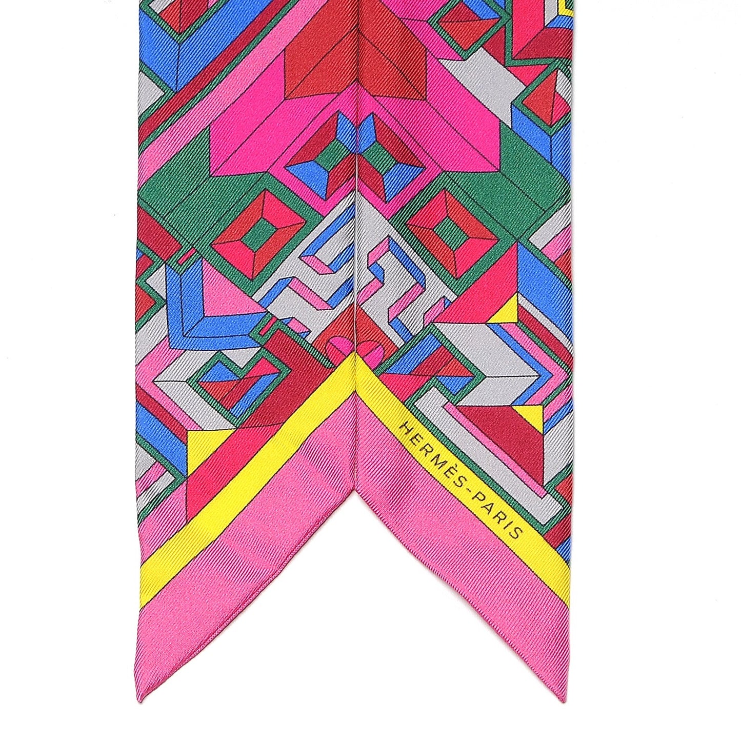 Silk Le Fil d'Ariane Twilly Rose Vif Jaune Bleu