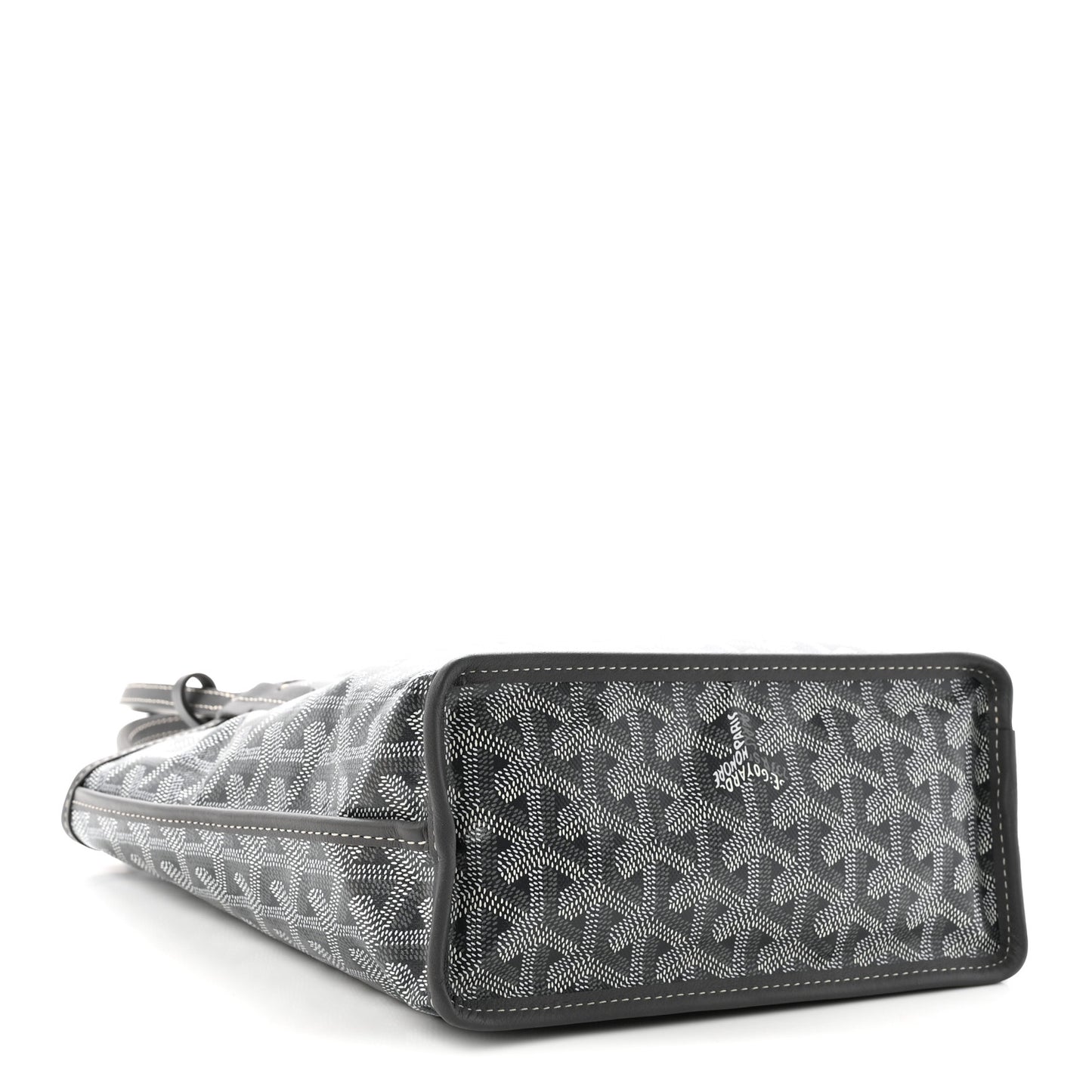 Goyardine Reversible Mini Anjou Grey