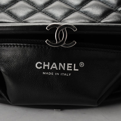 Chanel Lambskin Quilted Timeless Clutch Black 6 of 7