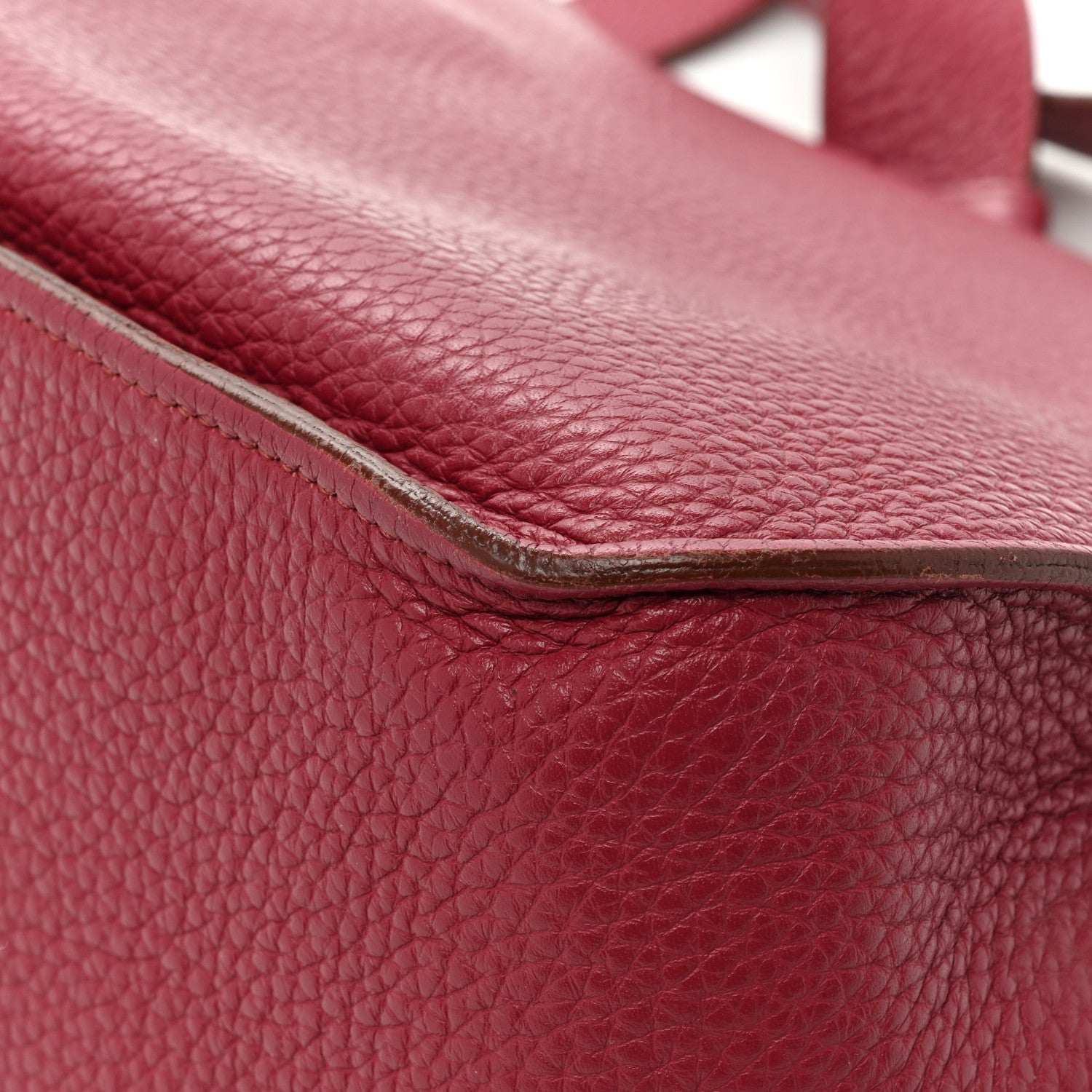 Hermes Taurillon Clemence Jypsiere 31 Rubis 16 of 19