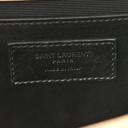 Saint Laurent Grain De Poudre Medium Monogram Kate Satchel Nude Powder 6 of 11