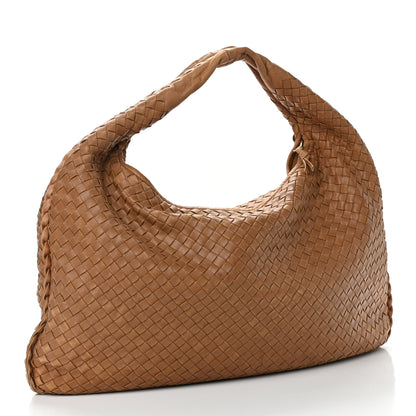 Bottega Veneta Nappa Intrecciato Large Veneta Hobo Maple 2 of 14