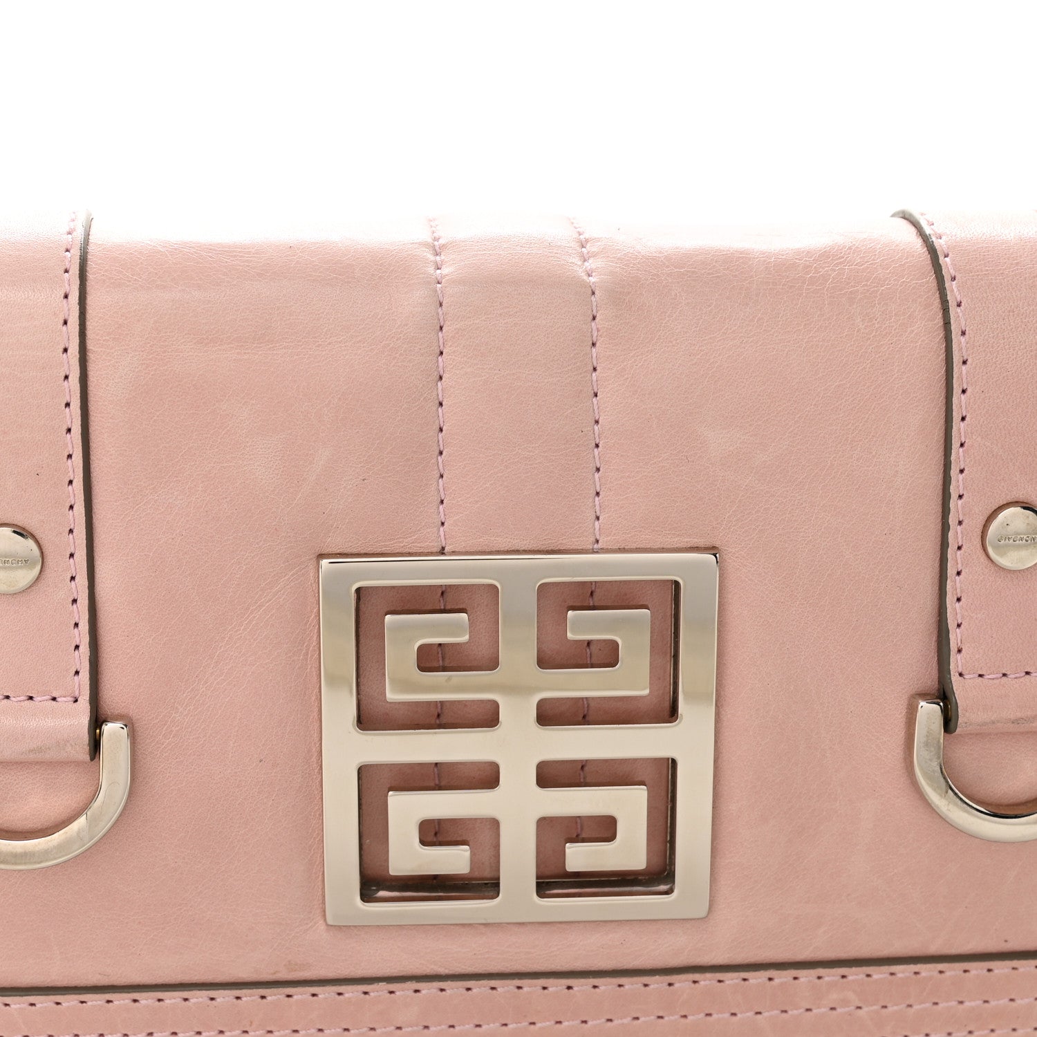 Givenchy Goatskin 4G Shoulder Bag Pink 7 of 11