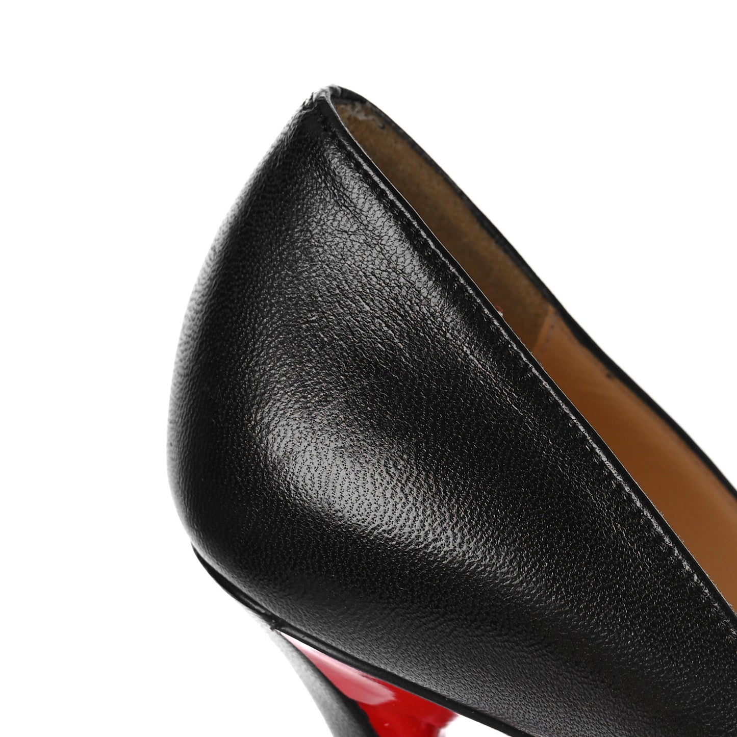 Shiny Nappa Apostrophy 100 Pumps 38 Black
