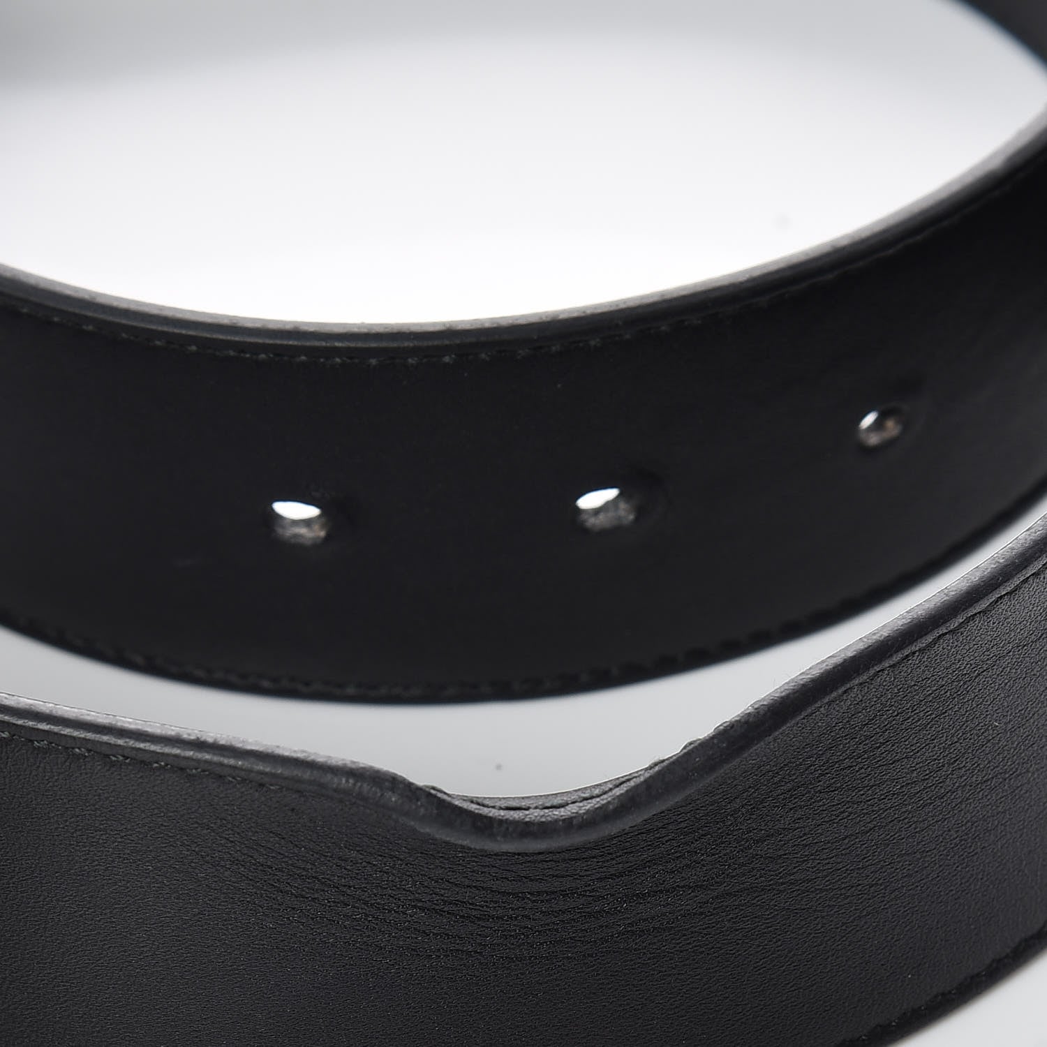 Gucci Calfskin Double G 40mm Belt 95 38 Black 7 of 8