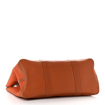 Hermes Toile Negonda Garden Party Tote GM Potiron 4 of 14