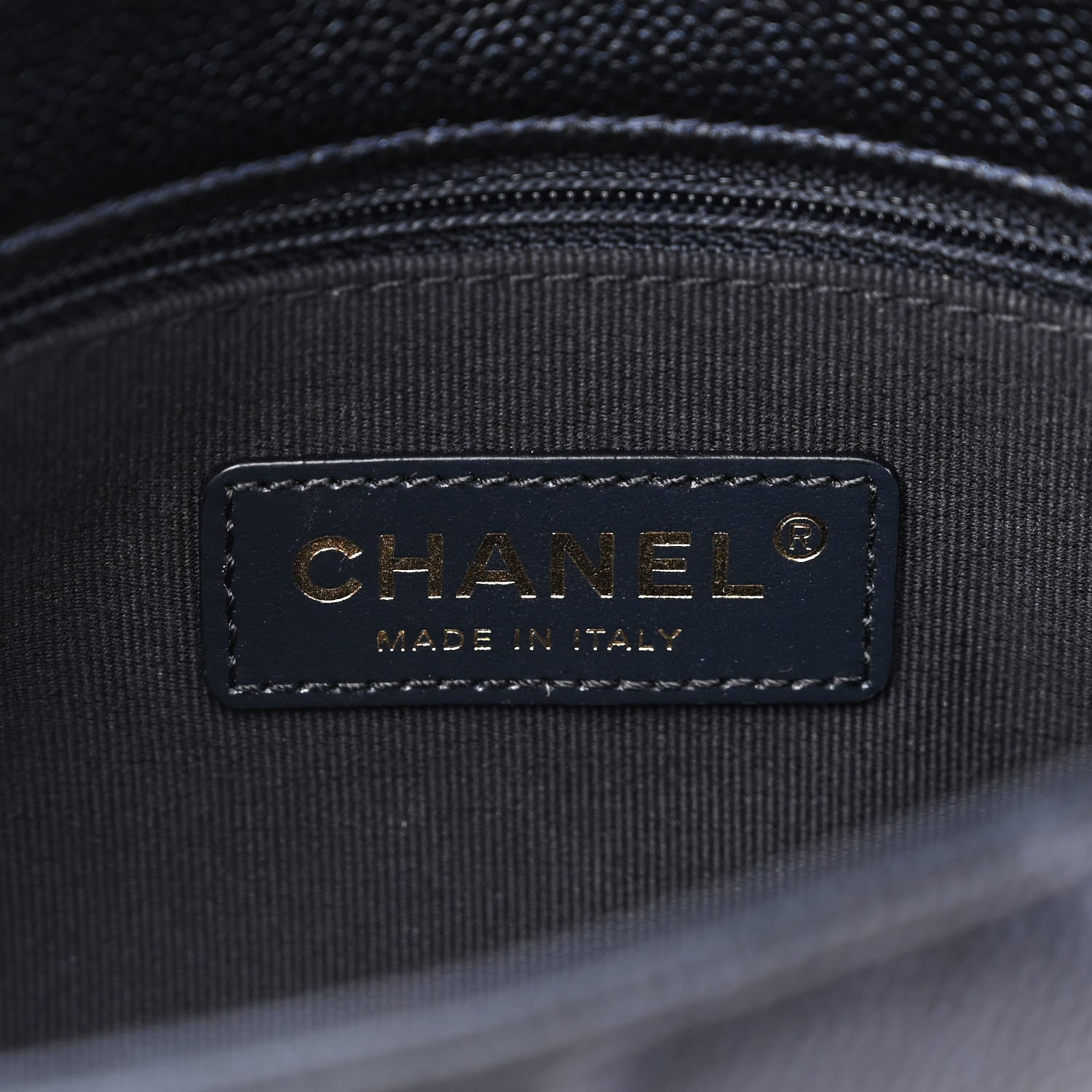 Chanel Iridescent Caviar Quilted Mini My Perfect Flap Dark Blue 6 of 11
