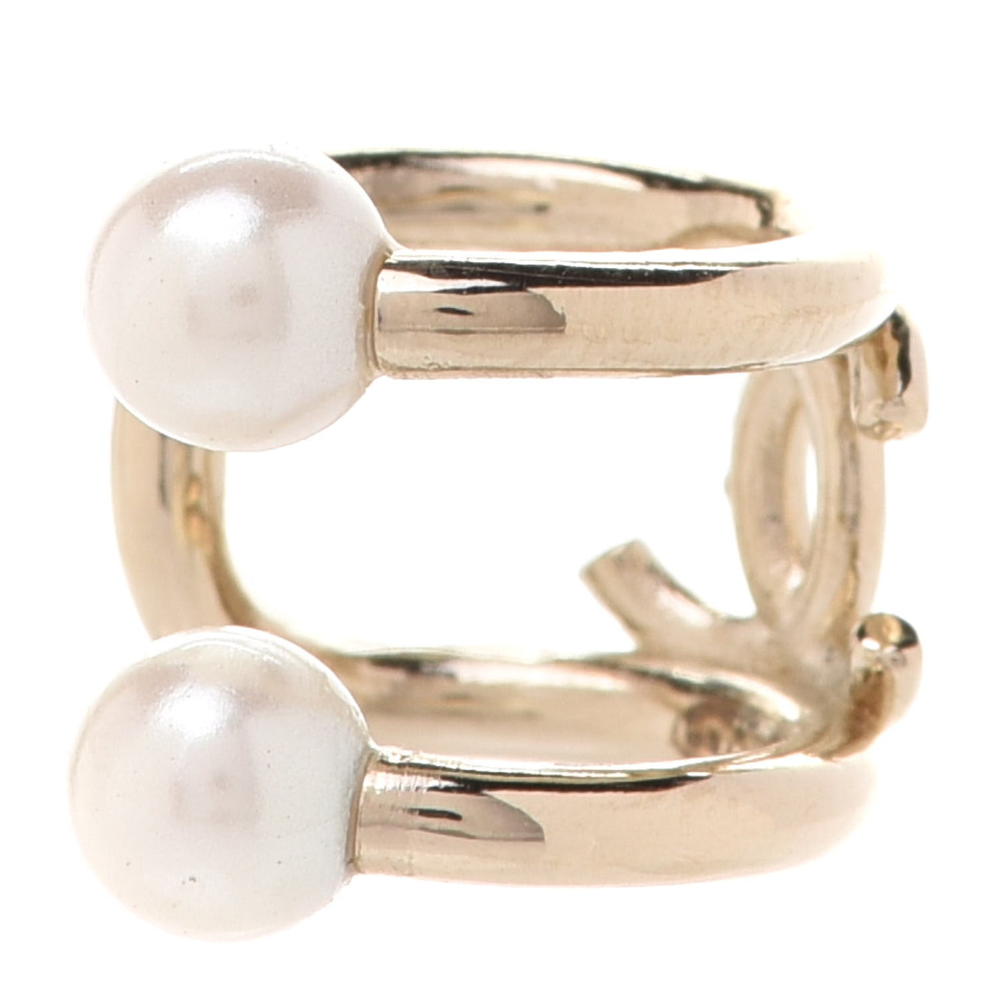 Pearl CC Single Ear Cuff Gold