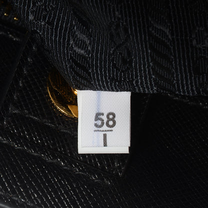 Prada Saffiano Lux Medium Tote Nero Black 11 of 12