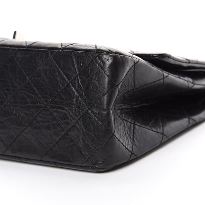 Chanel Aged Calfskin Quilted 2.55 Reissue 226 Flap Black 10 of 14