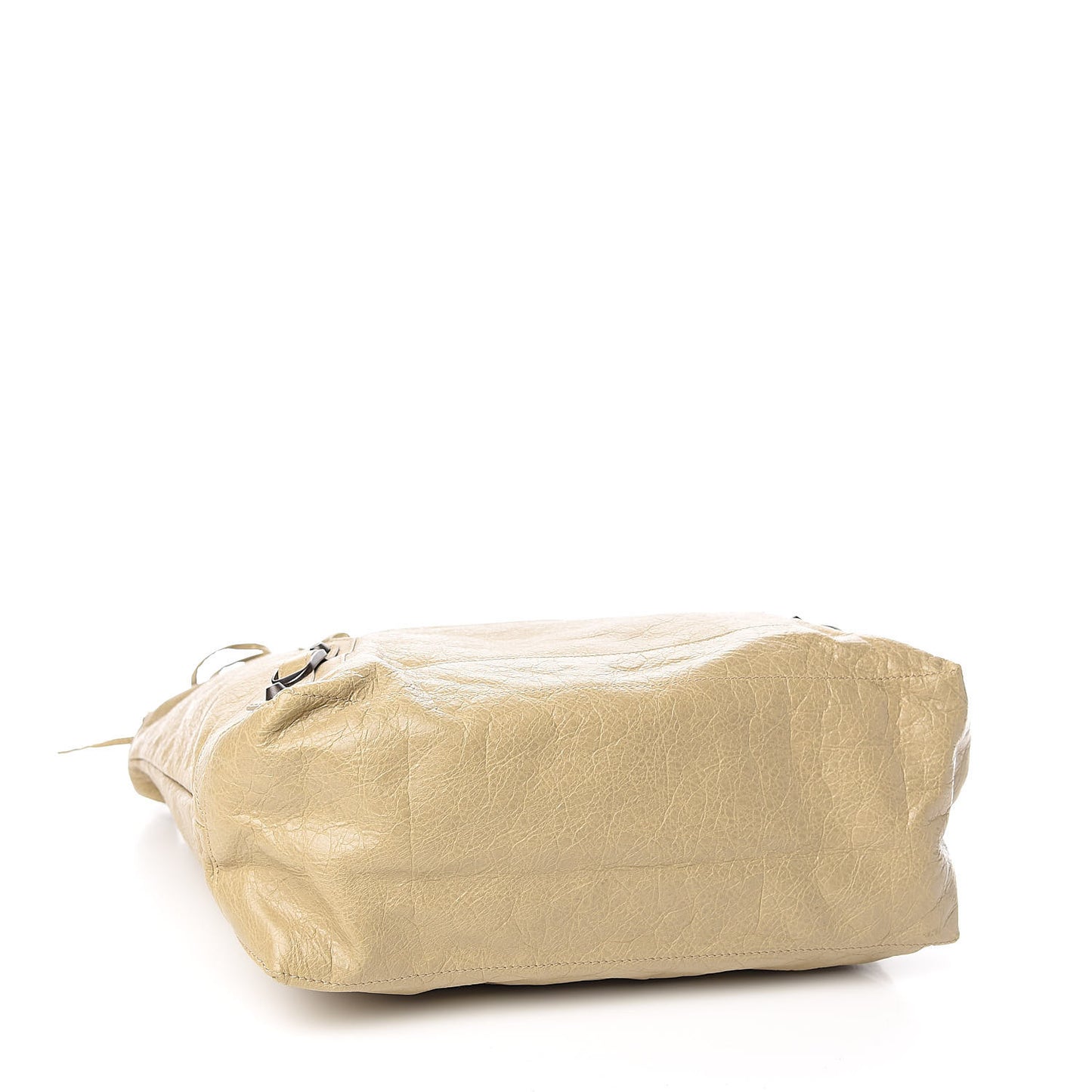 Agneau Classic Hardware Day Hobo Latte Beige