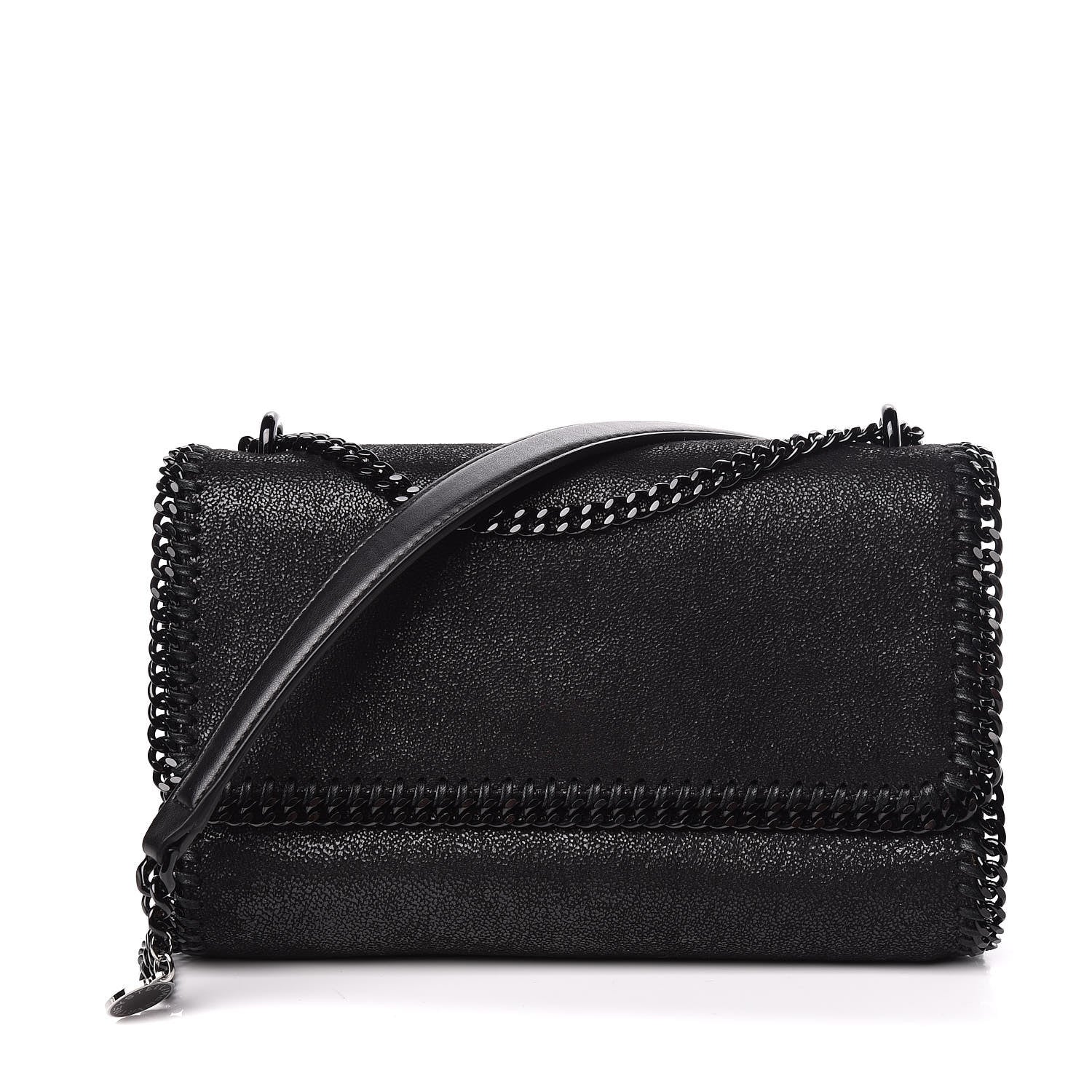 Stella McCartney Shaggy Deer Falabella Crossbody Bag Black 1 of 10