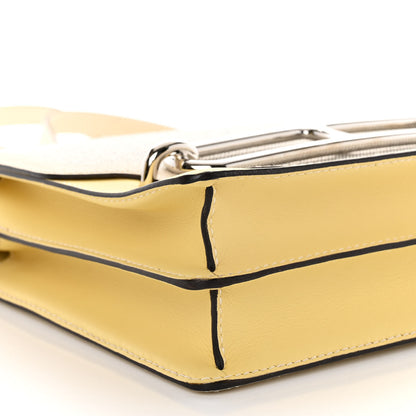 Hermes Toile Swift Sac Roulis 23 Jaune Poussin 9 of 11