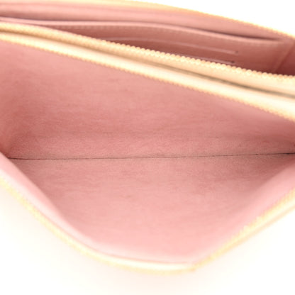 Louis Vuitton Damier Azur Double Zip Pochette 6 of 13