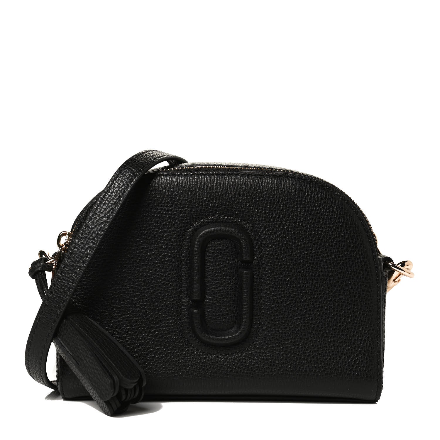 Marc Jacobs Calfskin Shutter Camera Crossbody Bag Black 1 of 11