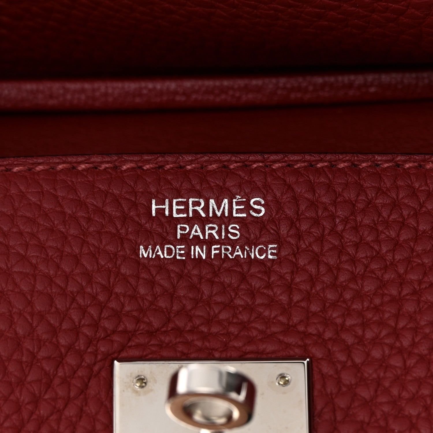 Hermes Togo BIRKIN 35 Rouge Grenat 6 of 11