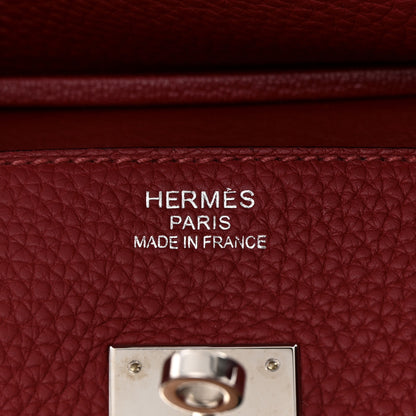 Hermes Togo BIRKIN 35 Rouge Grenat 6 of 11