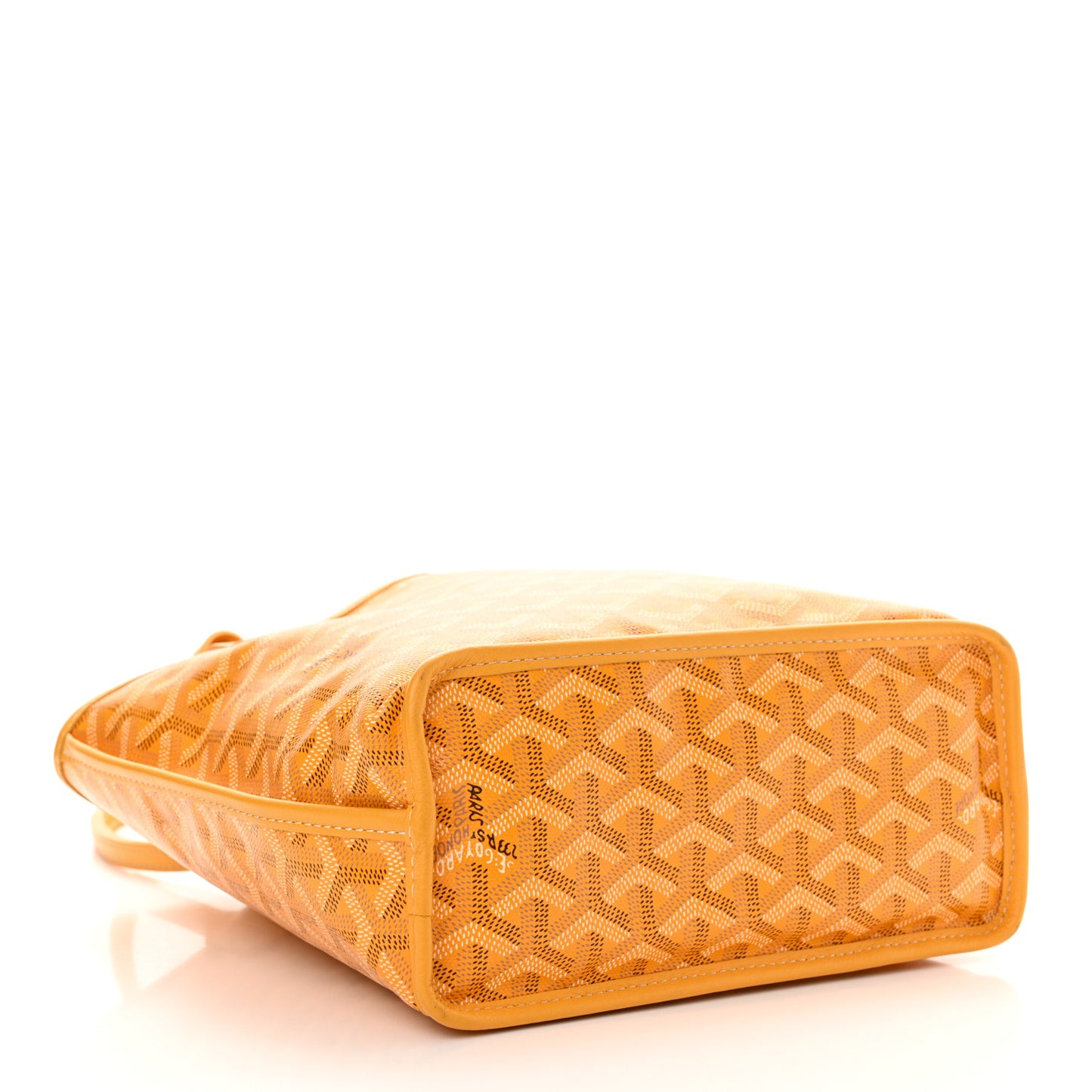 Goyardine Reversible Mini Anjou Yellow