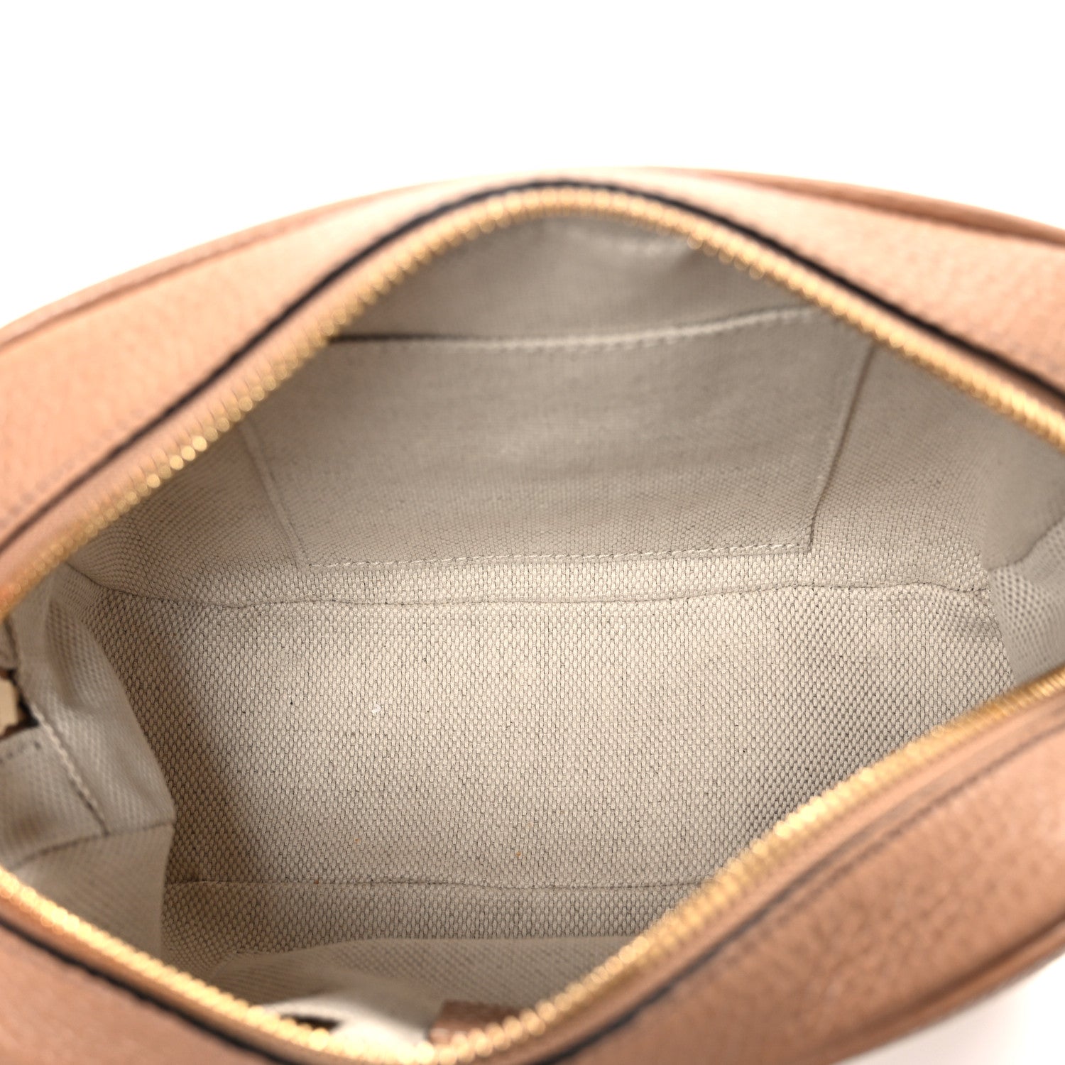 Gucci Pebbled Calfskin Small Soho Disco Bag Camelia 5 of 10
