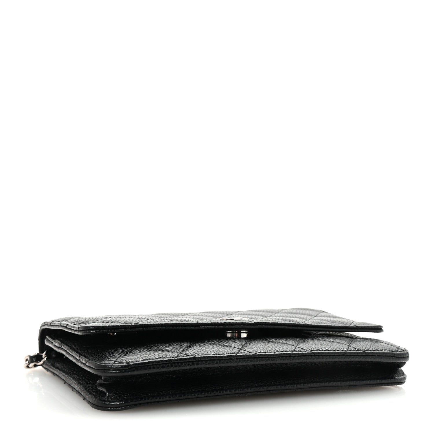 Chanel Caviar Quilted Wallet On Chain WOC Black 4 of 11