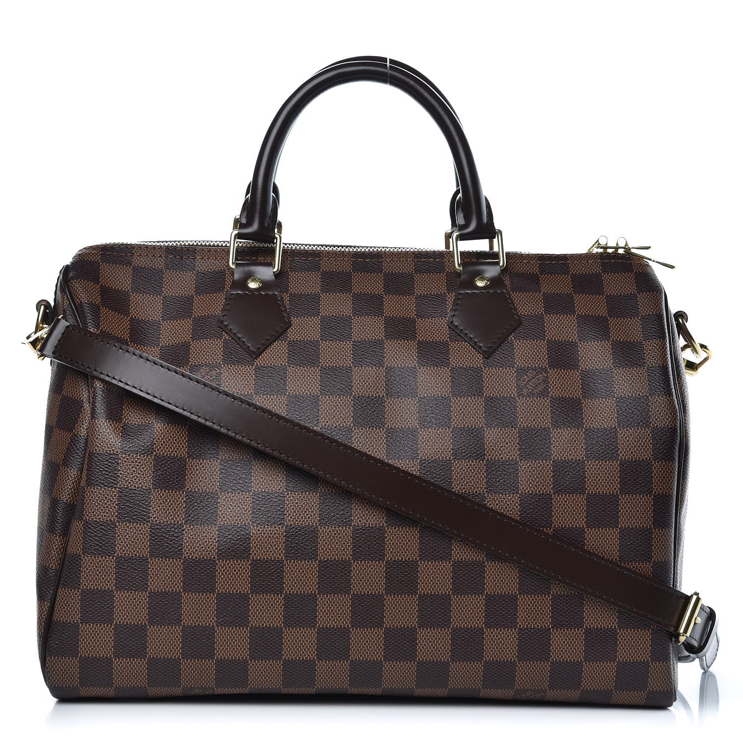 Louis Vuitton Damier Ebene Speedy Bandouliere 30 1 of 11