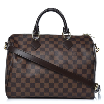 Louis Vuitton Damier Ebene Speedy Bandouliere 30 1 of 11