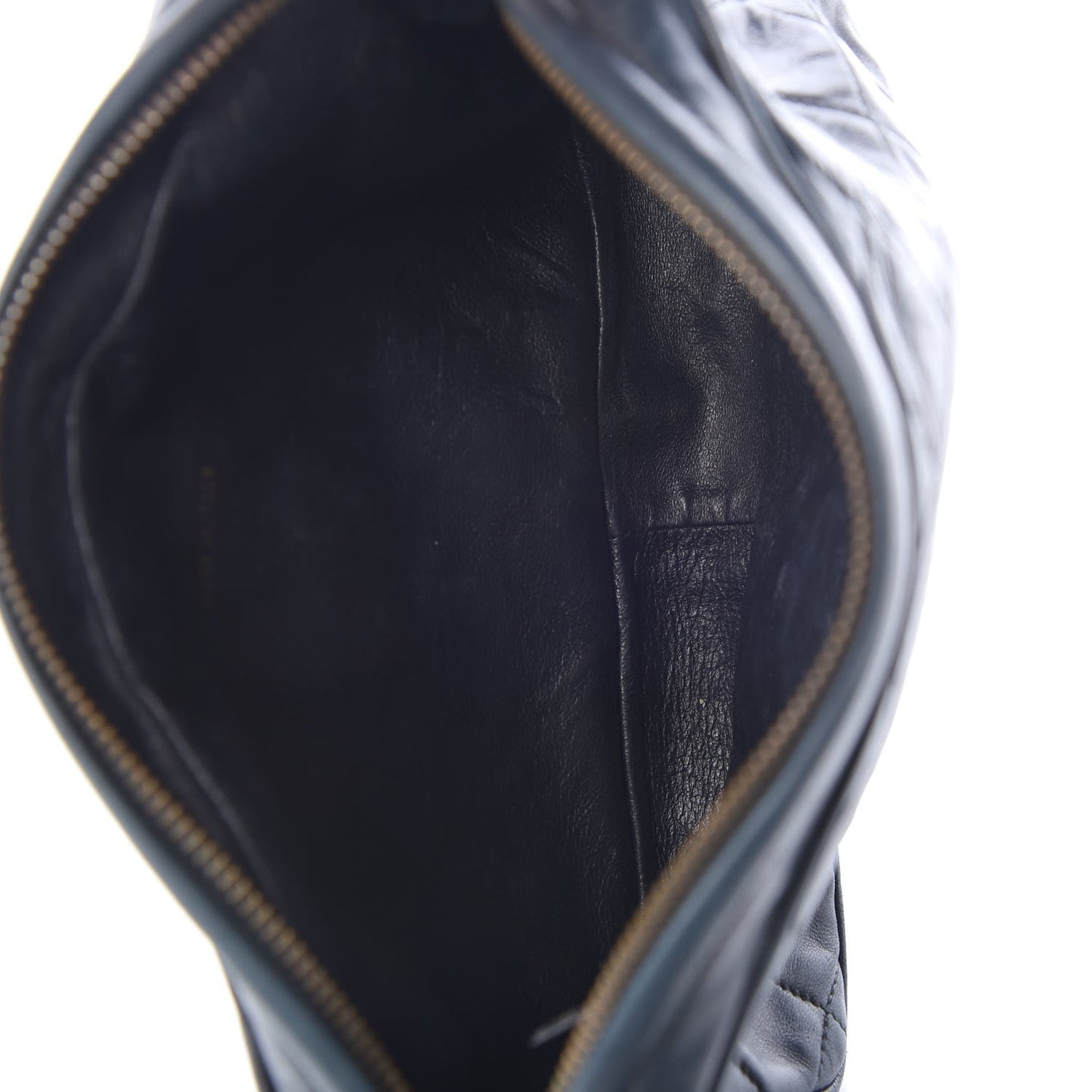 Lambskin Quilted CC Camera Case Navy
