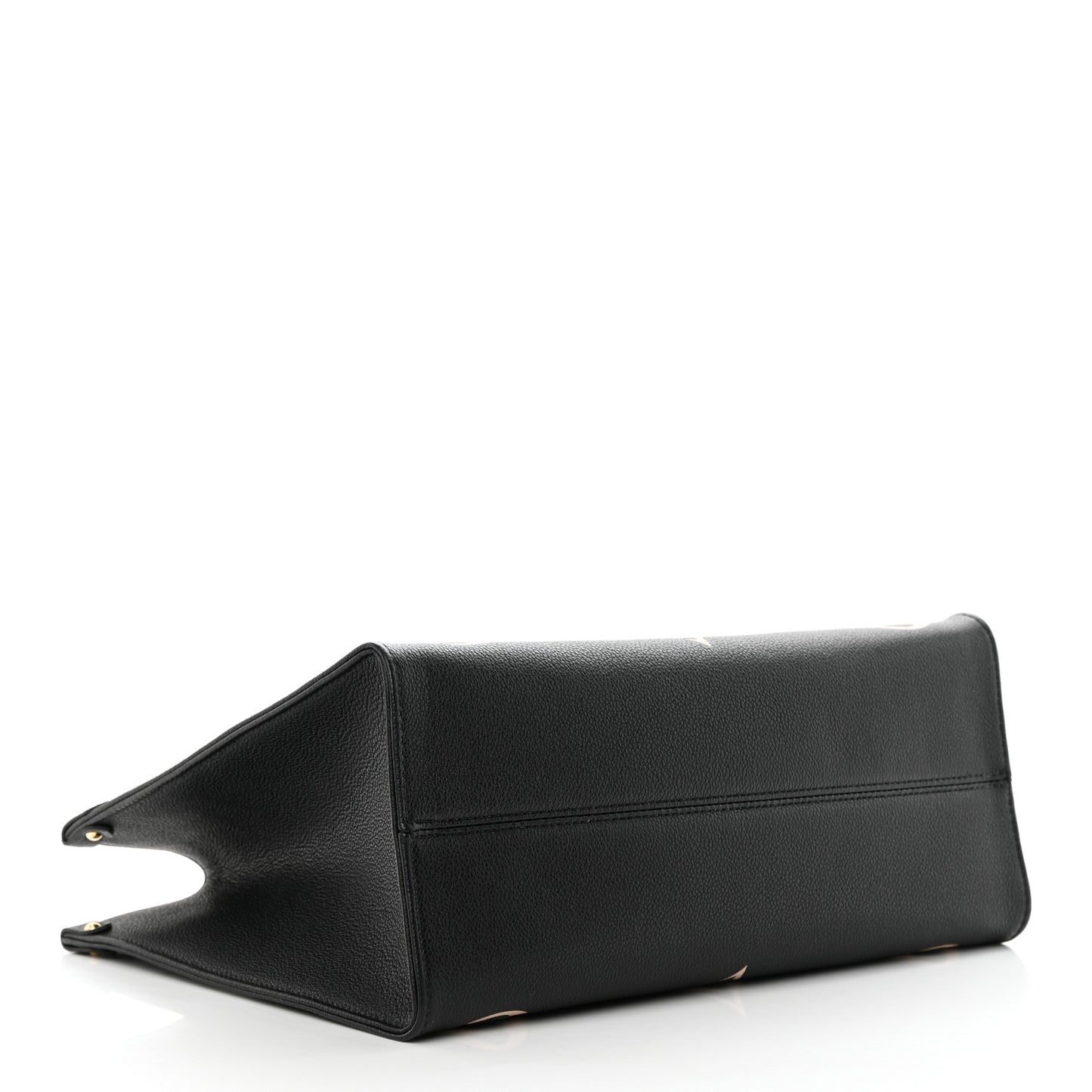 LOUIS VUITTON Empreinte Monogram Giant Onthego MM Black Beige