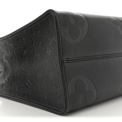 Louis Vuitton Empreinte Monogram Giant Onthego MM Black 8 of 9