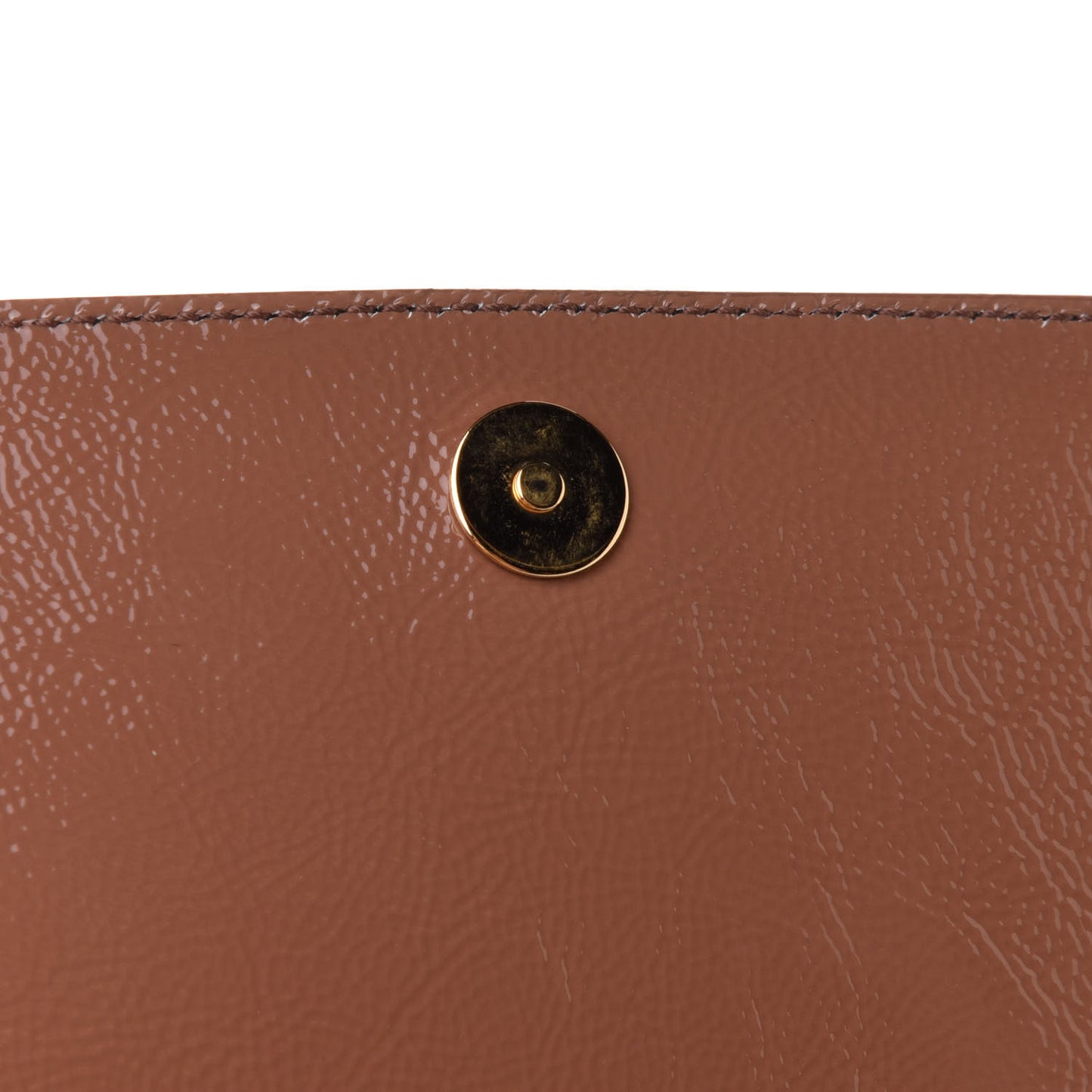 Textured Patent Calfskin Monogram Large Belle De Jour Nude