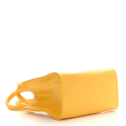Telfar Vegan Leather Small Shopping Bag Yellow 4 of 9