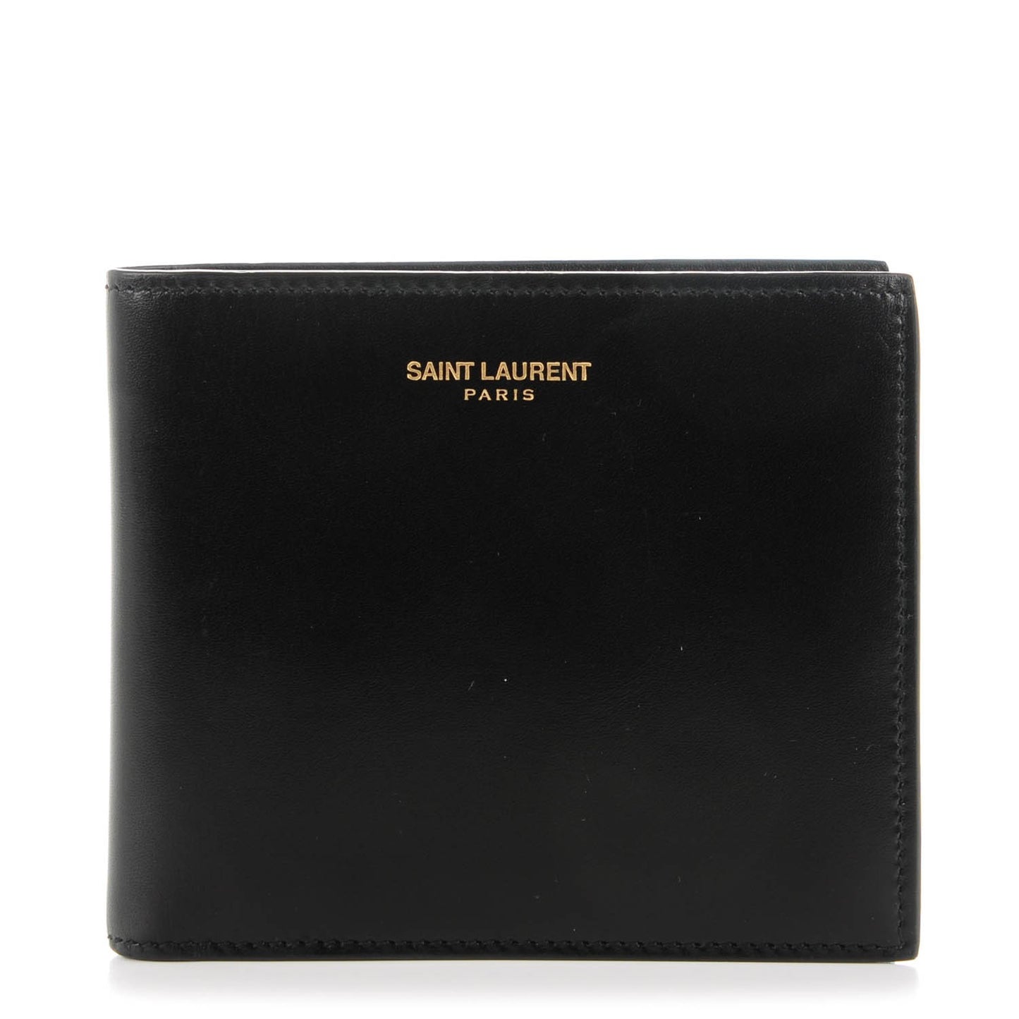 Calfskin East West Wallet Black