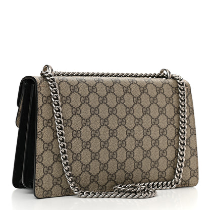 Gucci GG Supreme Monogram Small Dionysus Shoulder Bag Black 3 of 16