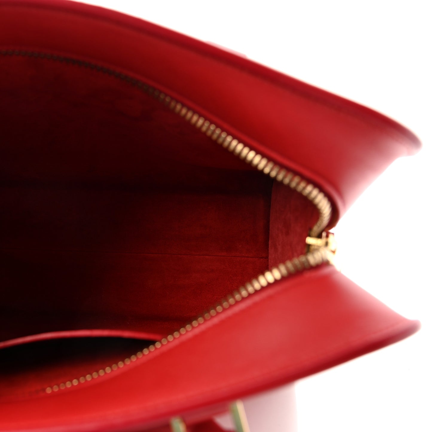 Calfskin Baby Monogram Cabas Red