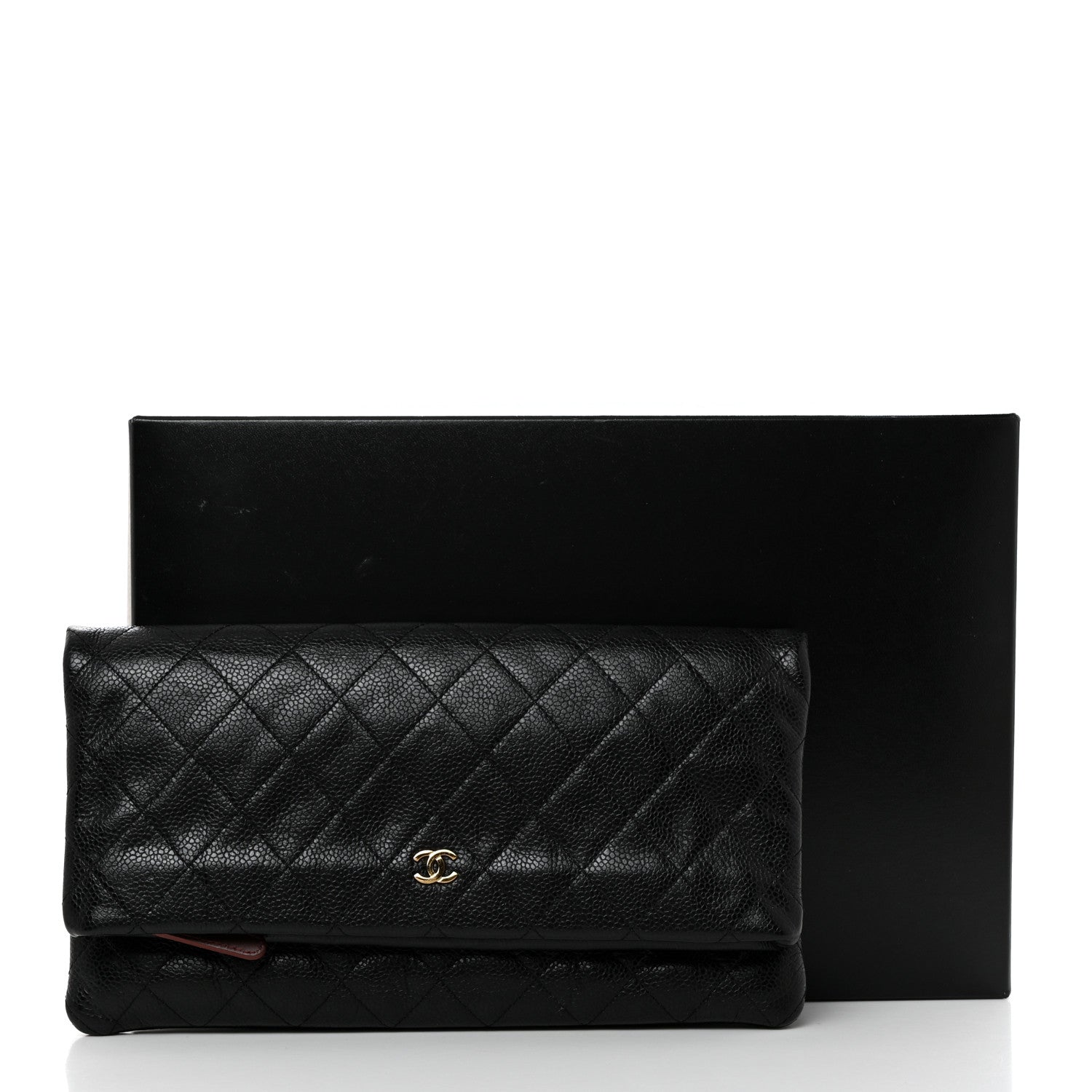 Chanel Caviar Quilted CC Beauty Clutch Black 10 of 10