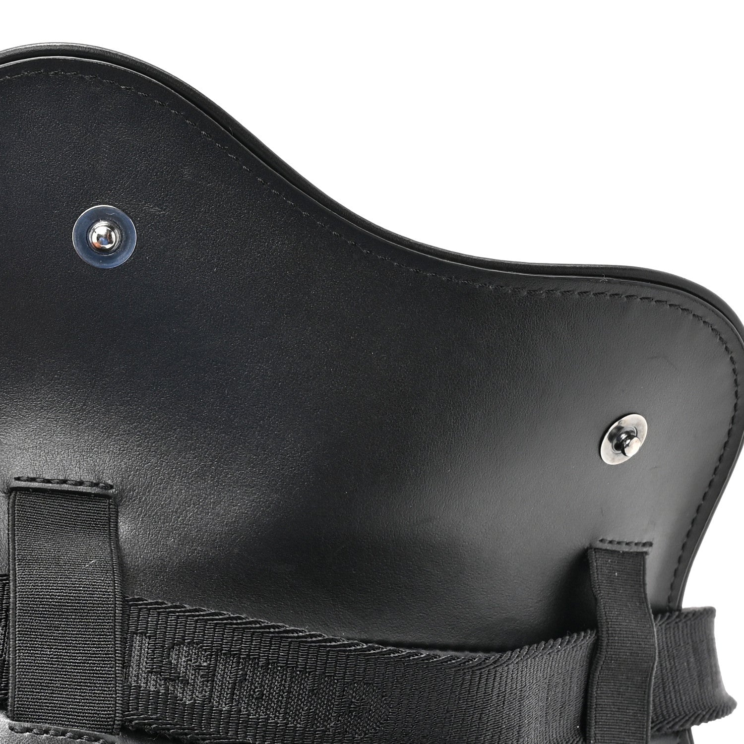 Christian Dior Coated Canvas CD Diamond Printed Mens Mini Saddle Bag Black 13 of 13