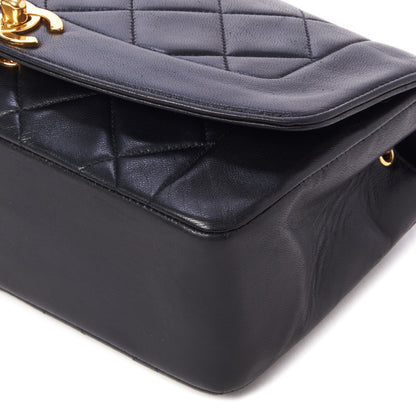 Chanel Lambskin Quilted Small Single Flap Black 4 of 9