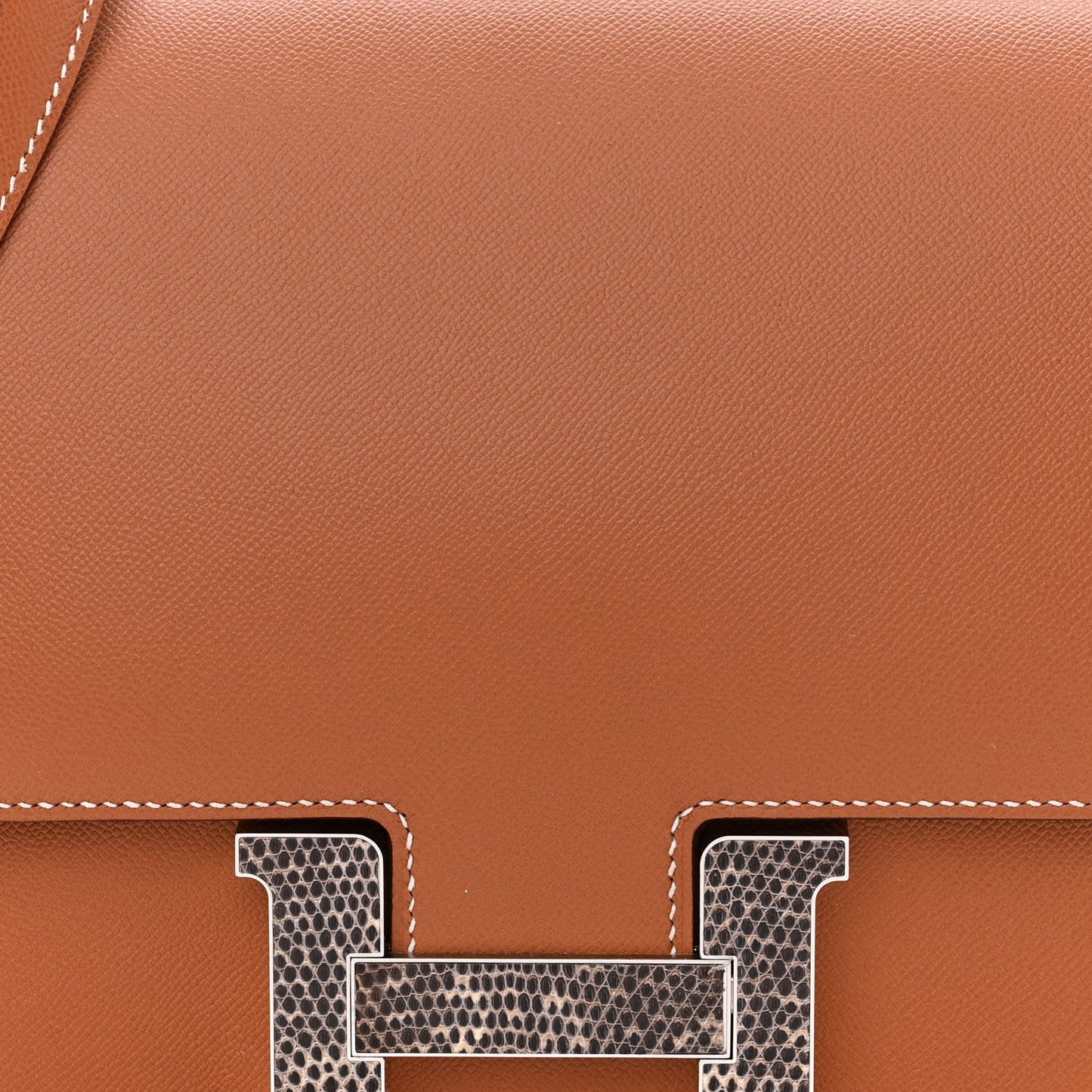 Madame Calfskin Lizard Constance 24 Gold Ombre