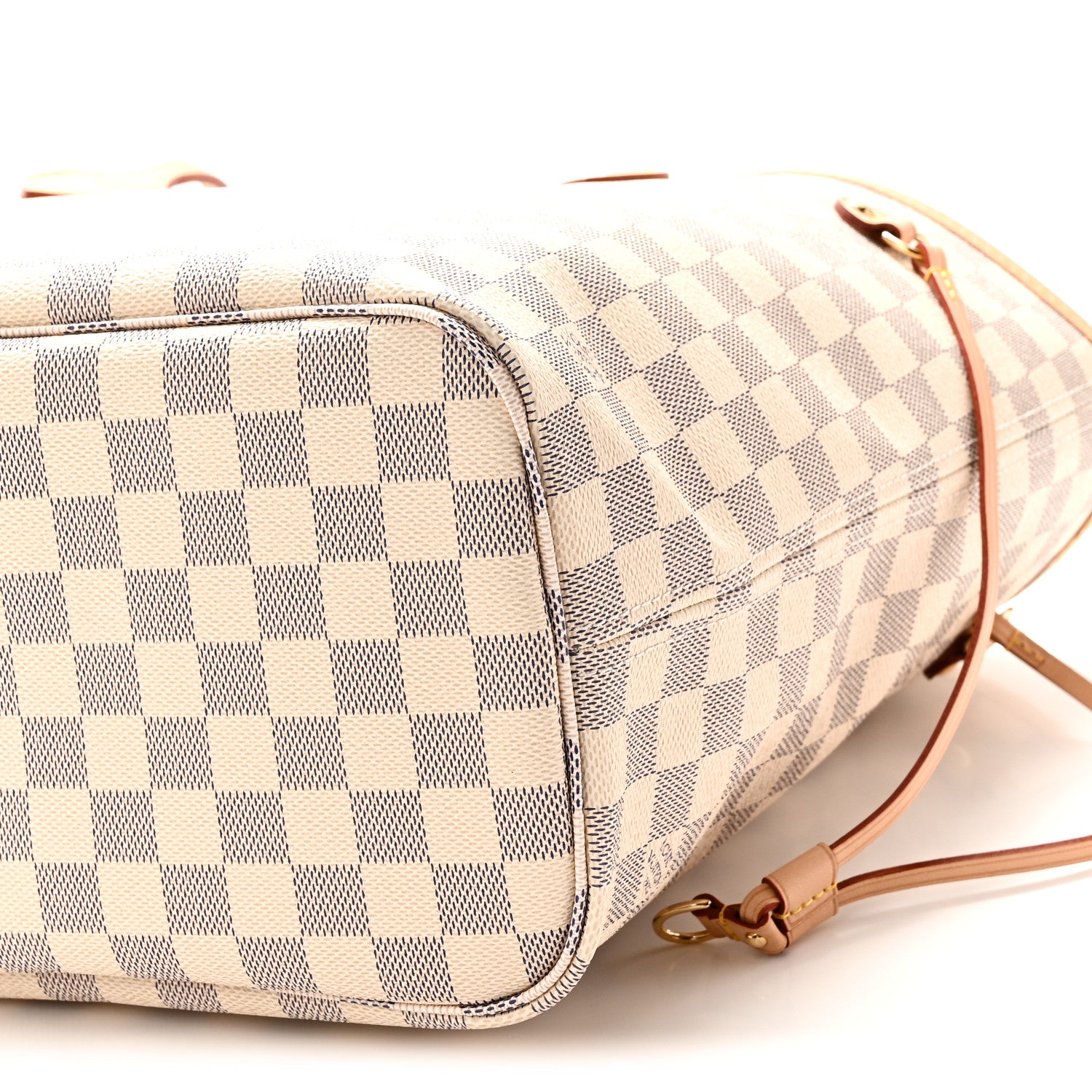 Louis Vuitton Damier Azur Neo Neverfull MM Rose Ballerine 9 of 9