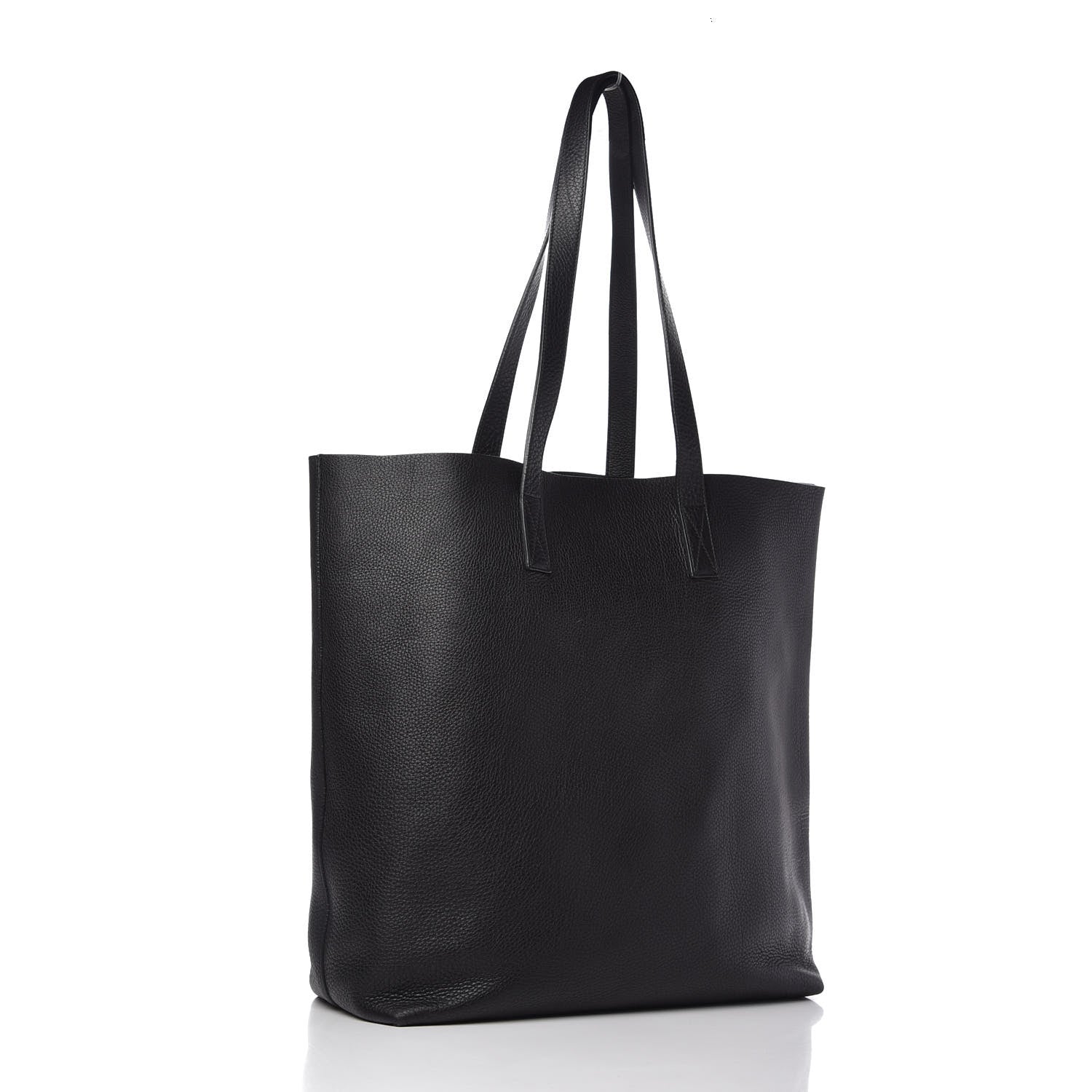 Gucci Nappa Cellarius Soho Vertical Shopping Tote Black 3 of 9